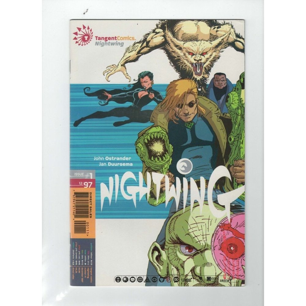 Comic Book Vintage DC Tangent Comics Nightwing #1 1997 Comic Book
